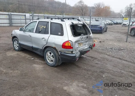 2002 Hyundai Santa Fe Gls/Lx z USA, uszkodzony, nr VIN KM8SC73D42U329623